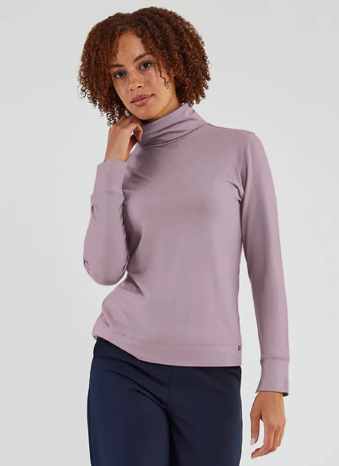 🇨🇦 Fig Everyday Turtleneck Top