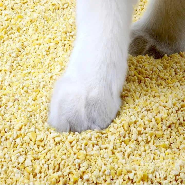 رمل Lovepet عالي الجودة صديق للمخالب، وزن 10 أرطال ووزن 4.55 كجم، رمل الدخن القوي المتكتل، مانع للرائحة Lovepet Premium Claw Friendly Litter, 10 lbs 4.55 kg, Strong Clumping Millet Litter, Odor Control