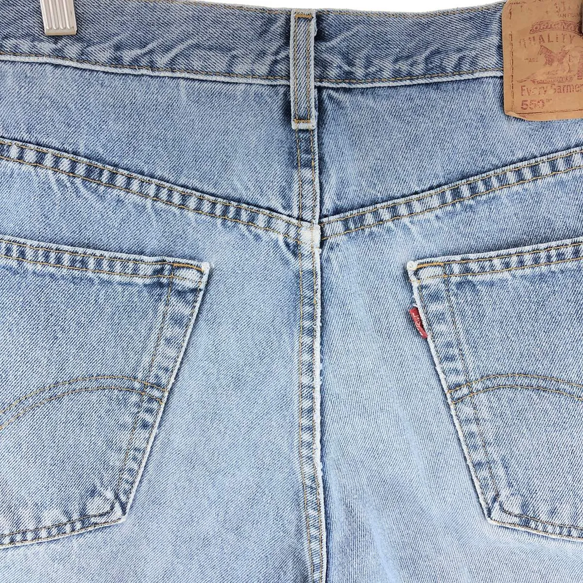 00'S Levi's 550 Relaxed Fit Denim Shorts, Men's, W37 / eaa382284