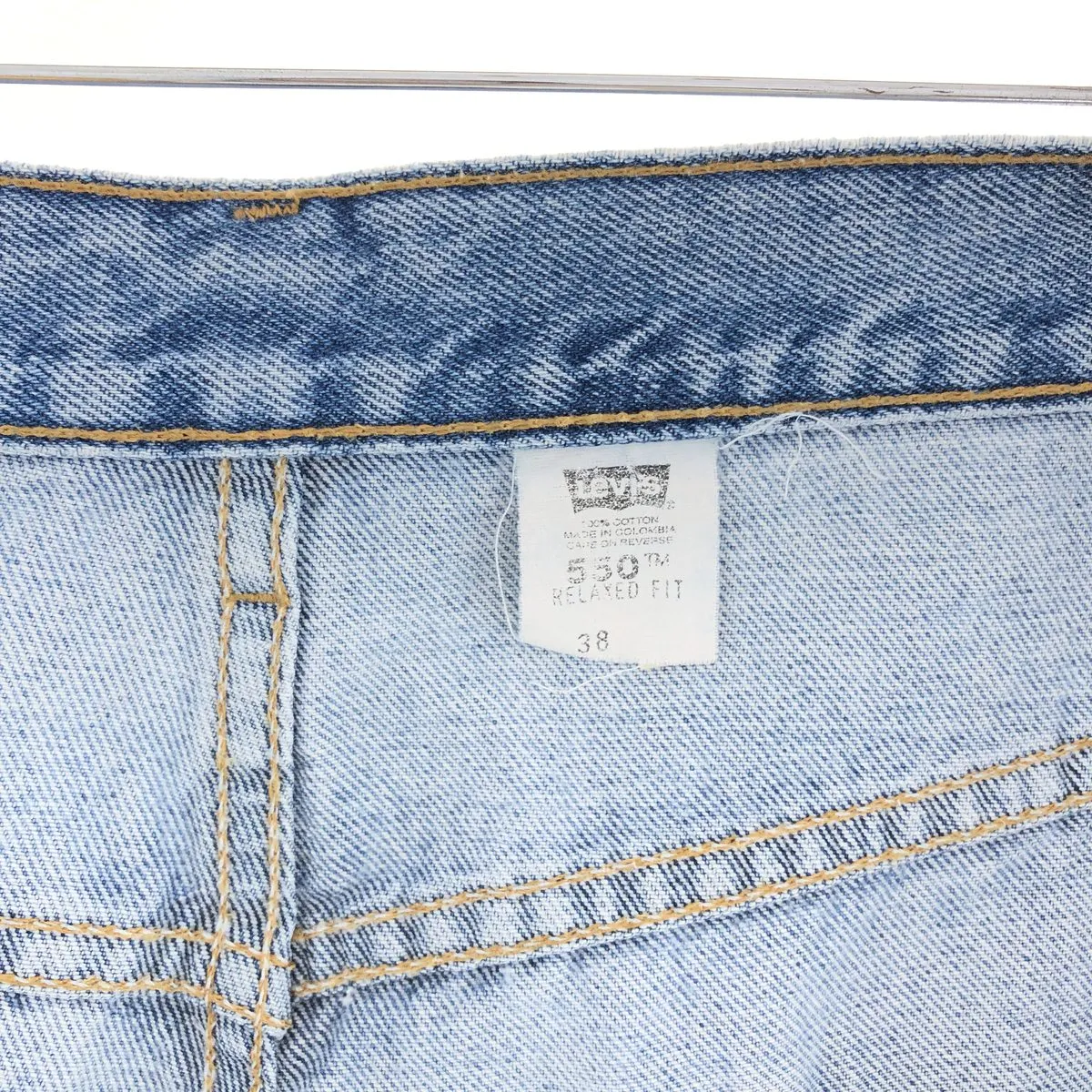 00'S Levi's 550 Relaxed Fit Denim Shorts, Men's, W37 / eaa382284