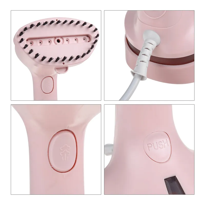 1000W 7 Holes Portable Handheld Garment Steamer Iron Fast Heat Cloths Fabric