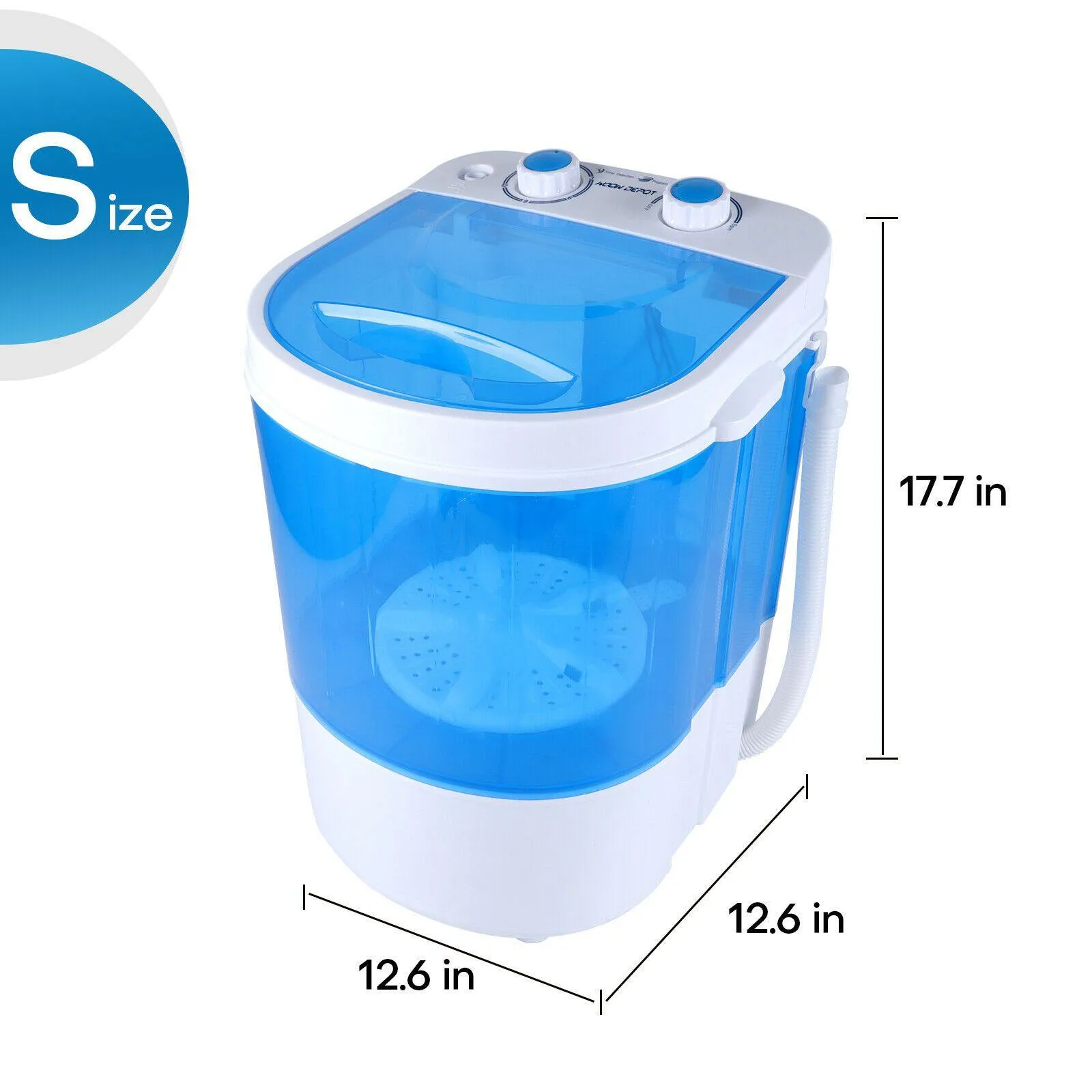 10lbs Capacity Portable Washing Machine Laundry Washer