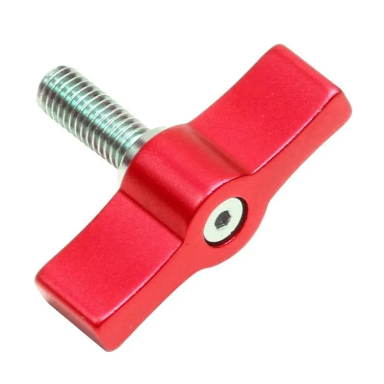 10pcs T-Shaped Multi-Directional Screw | With M6 Aluminum Alloy Handle | Blue