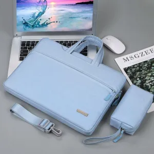 15.6 Inch Inner Bag | With Shoulder Strap | For Handbag or Laptop | Power Bag | Blue