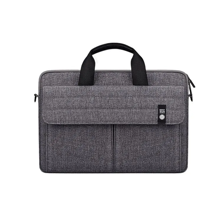 15.6 Inch Laptop Handheld Briefcase Storage Bag | No Shoulder Strap | Grey