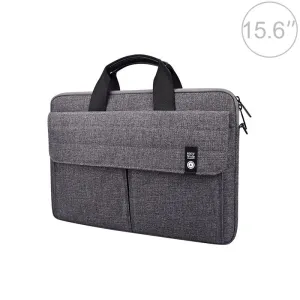 15.6 Inch Laptop Handheld Briefcase Storage Bag | No Shoulder Strap | Grey