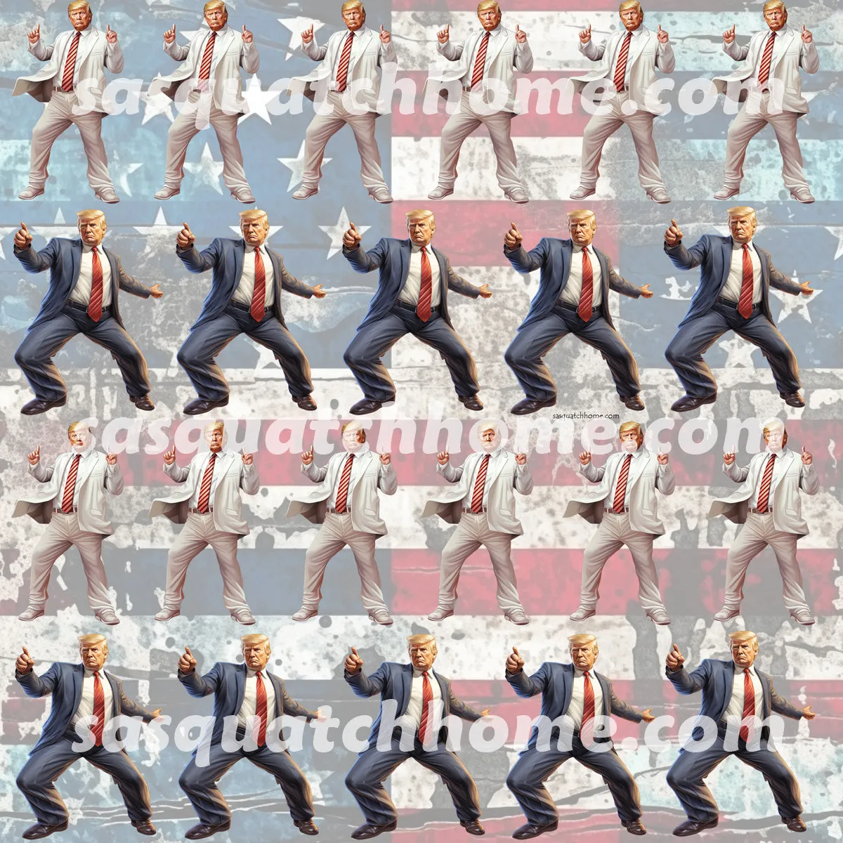 20 Donald Trump Designs - Bathroom Accessories Set 6 pcs
