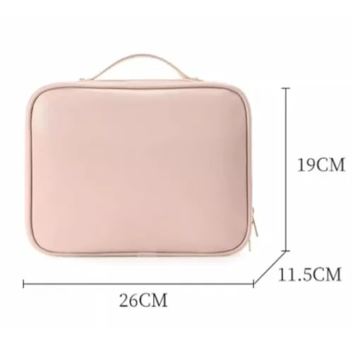 2024 New Consulbefor Bag - Toiletry Cosmetics Bag Consulbefor, Multi-Compartment Toiletry Cosmetics Bag - Consulbefor, Pu Leather Portable Storage Bag, PU Leather Large Capacity & Portable (A)