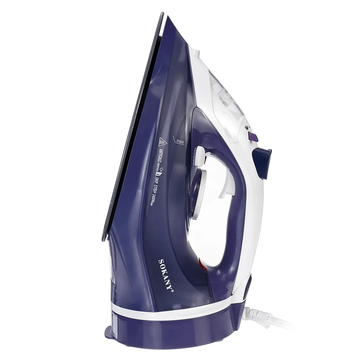 2400W Handheld Portable Garment Steamer 3 Gear Ironing Machine Wrinkle Remover Fast Heat for Travel Home