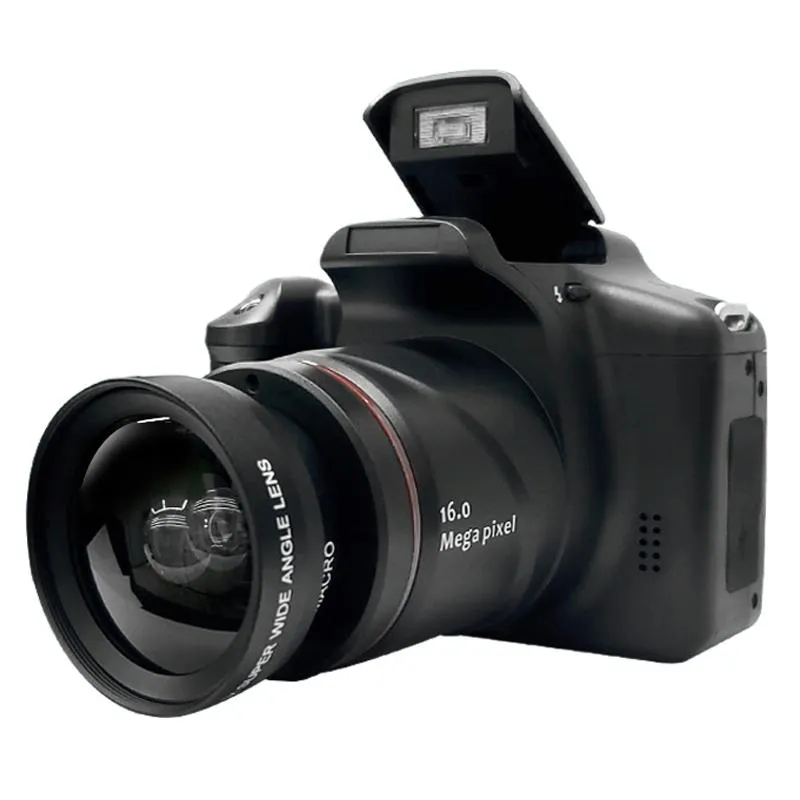 2.4" 1080P HD Digital Camera with 16X Zoom | Black