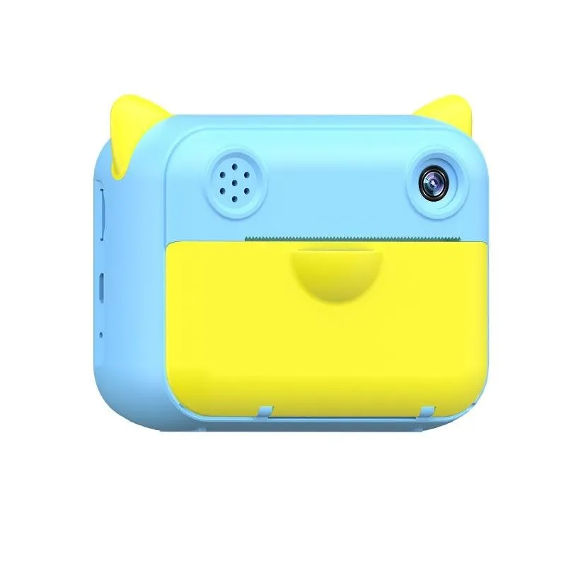 2.4" HD Screen Kids Thermal Printing Camera | No Memory Card | Blue