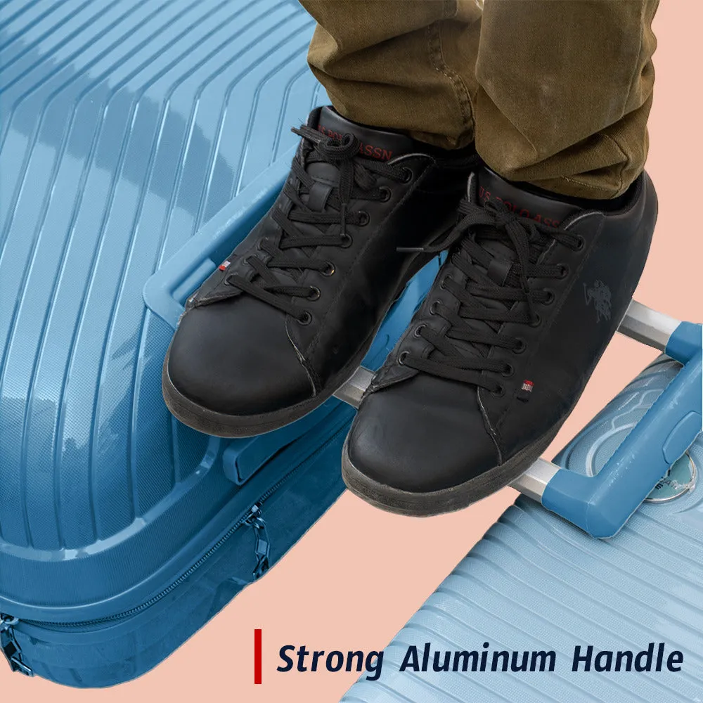 28" Miami PP Unbreakable Luggage Bag with Double Spinner Wheels | Lightweight Hard Case Trolley