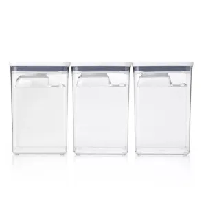 3 Large OXO Pop Canisters Set with Scoops