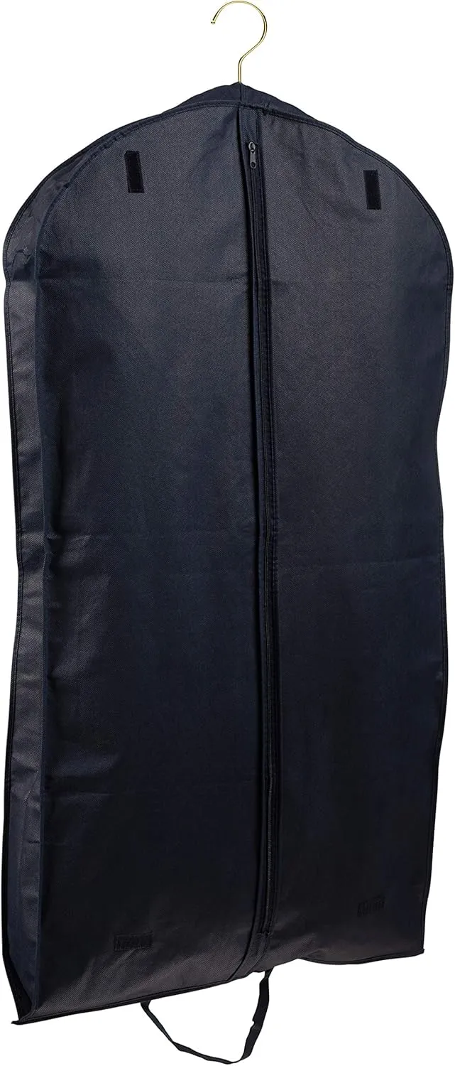 3-Pack Garment Bags for Travel & Hanging Clothes - Suit Covers Garment Bag for Men & Women Dress Bag - Closet Storage Suit Bag, Dress Bags, Coat Storage - Zipper Closure (45 Inches)