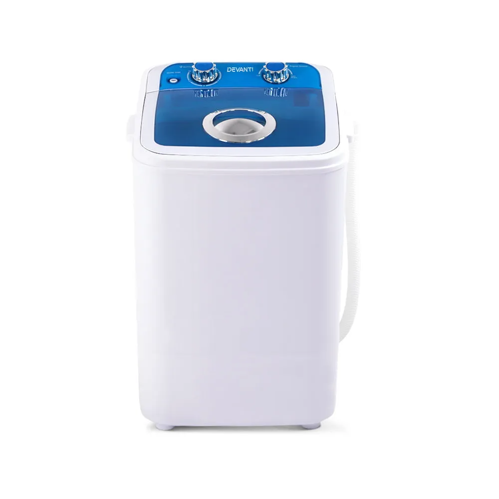 4.6KG Portable Washing Machine with Spin Dryer - Devanti