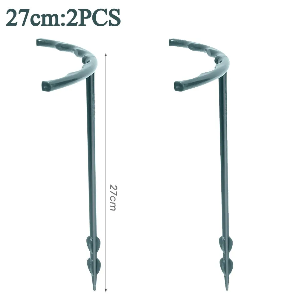 8/4/2Pcs Plastic Plant Support Pile Frame Greenhouse Arrangement Semicircle Fixed Rod
