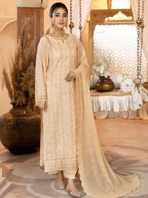 Aafreen by Riaz Arts Embroidered Chikankari Lawn 3Pc Suit AF-17