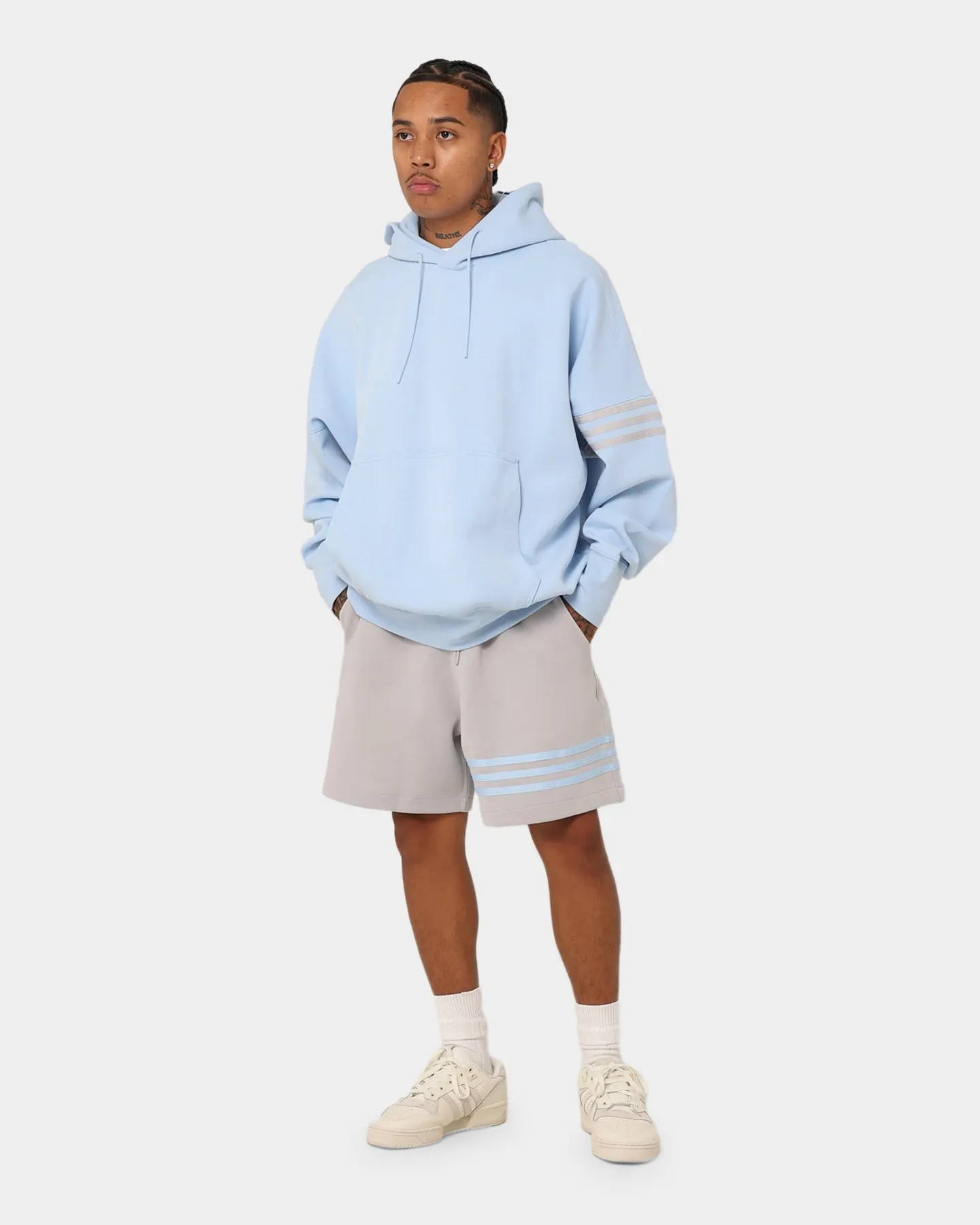 Adidas New C Shorts Grey Two