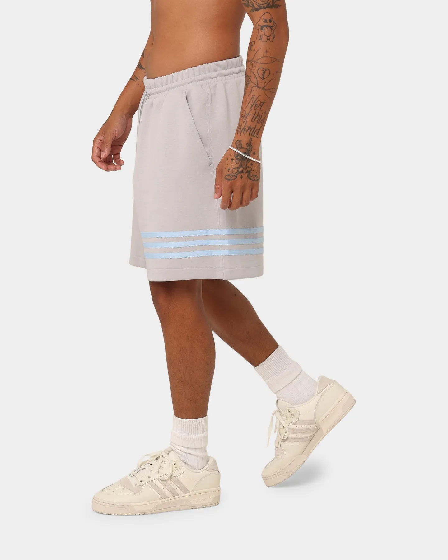 Adidas New C Shorts Grey Two