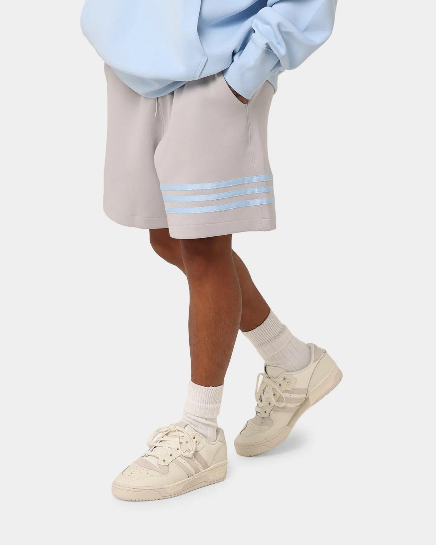 Adidas New C Shorts Grey Two