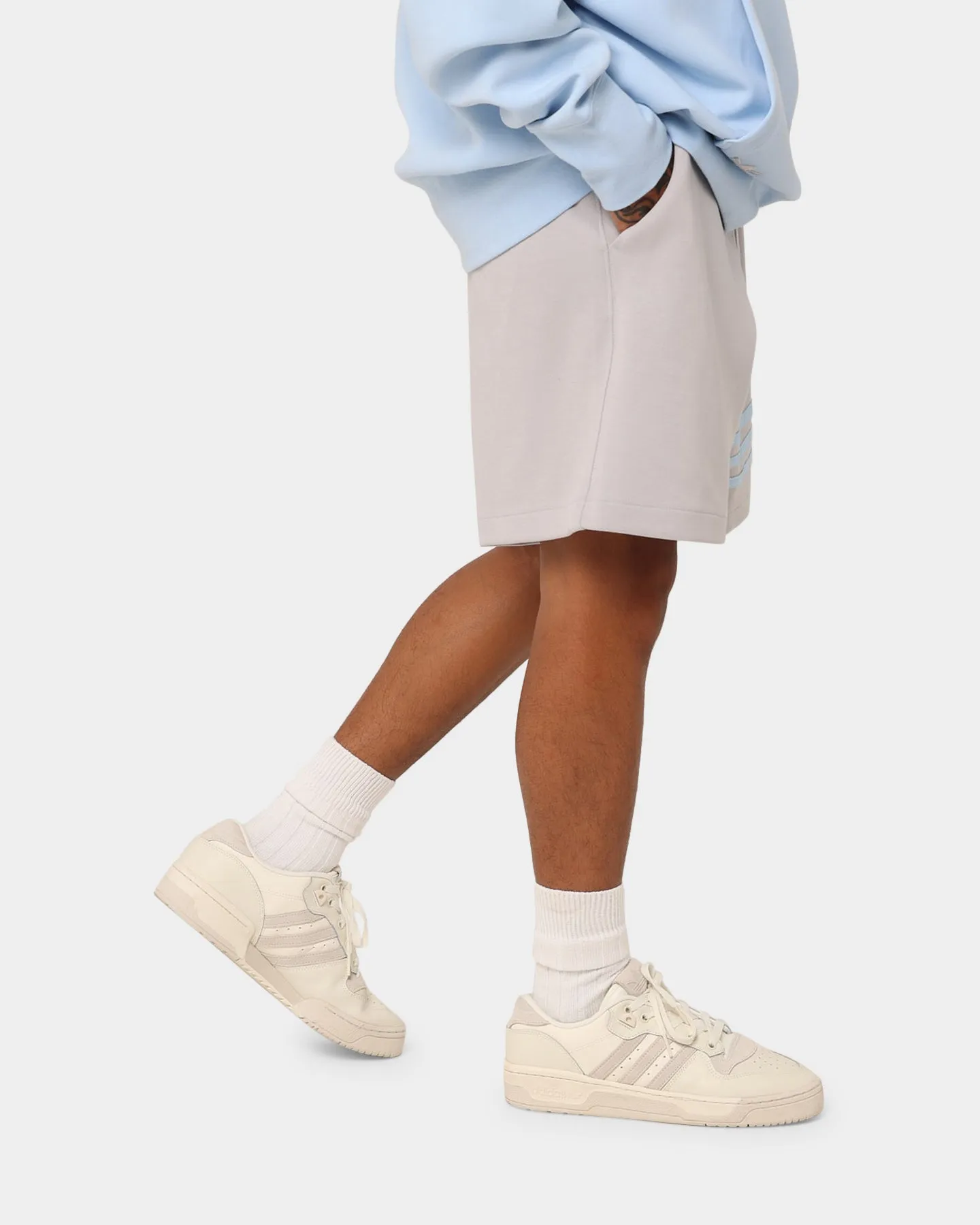 Adidas New C Shorts Grey Two