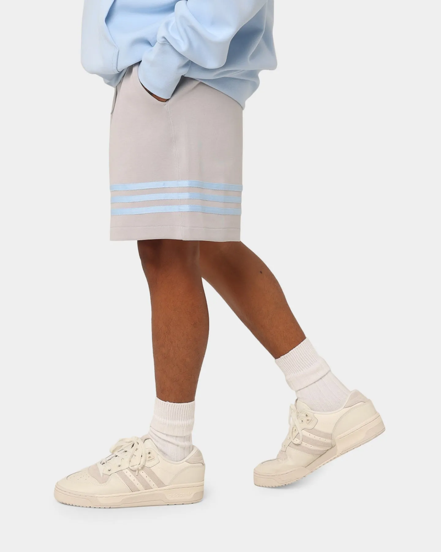 Adidas New C Shorts Grey Two