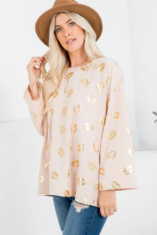 Afternoon Kisses Top