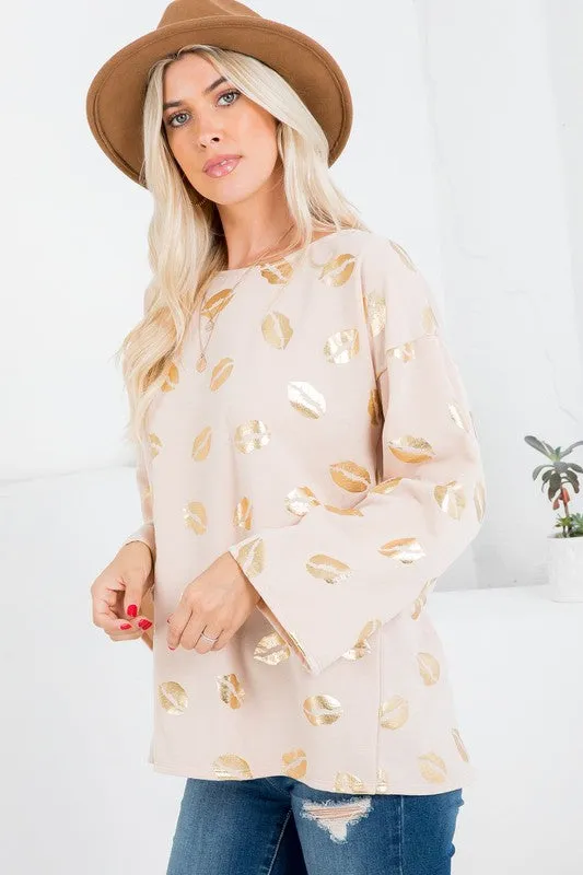 Afternoon Kisses Top