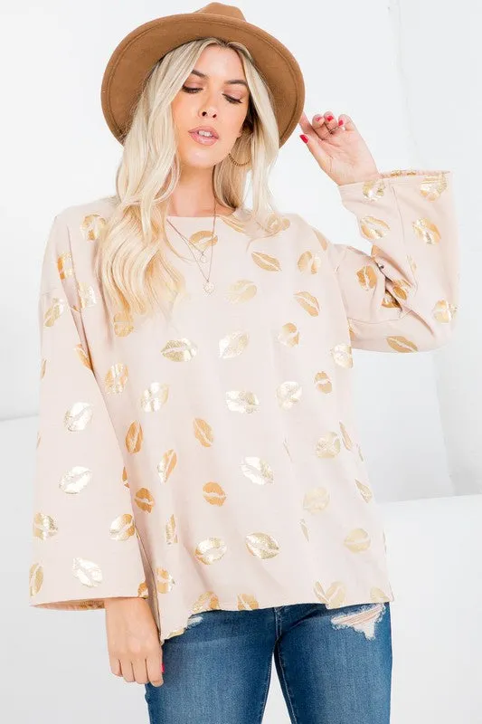 Afternoon Kisses Top