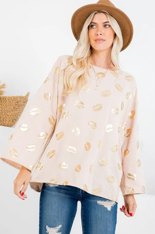Afternoon Kisses Top