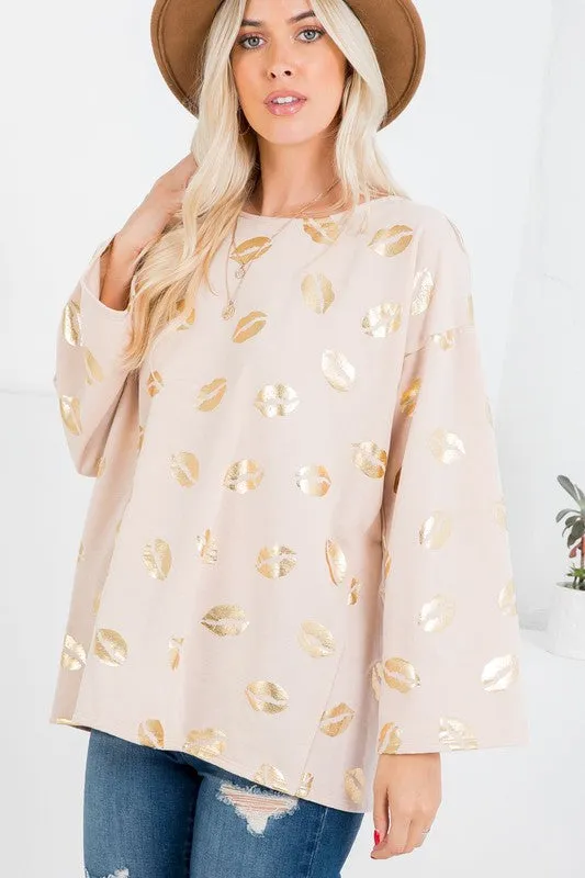 Afternoon Kisses Top