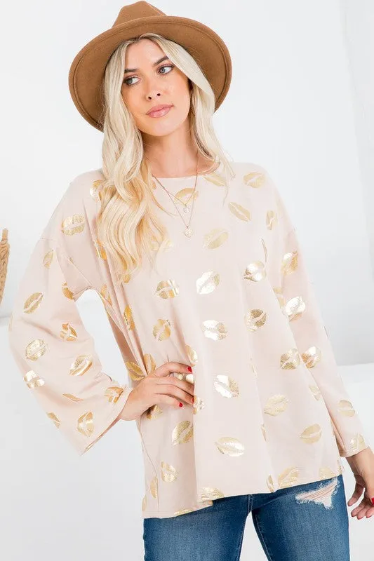 Afternoon Kisses Top