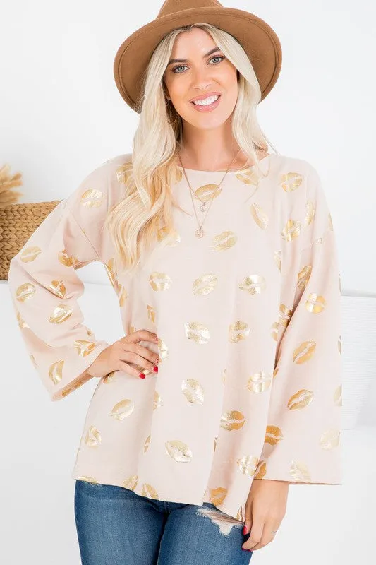 Afternoon Kisses Top