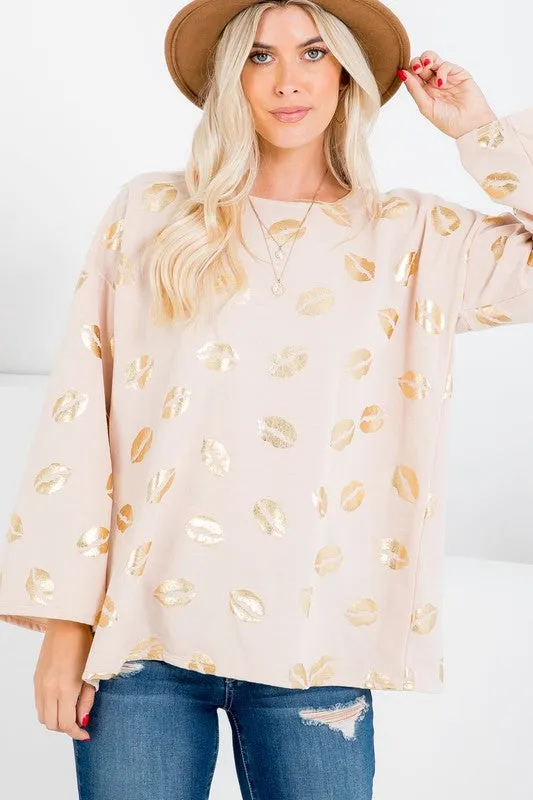 Afternoon Kisses Top
