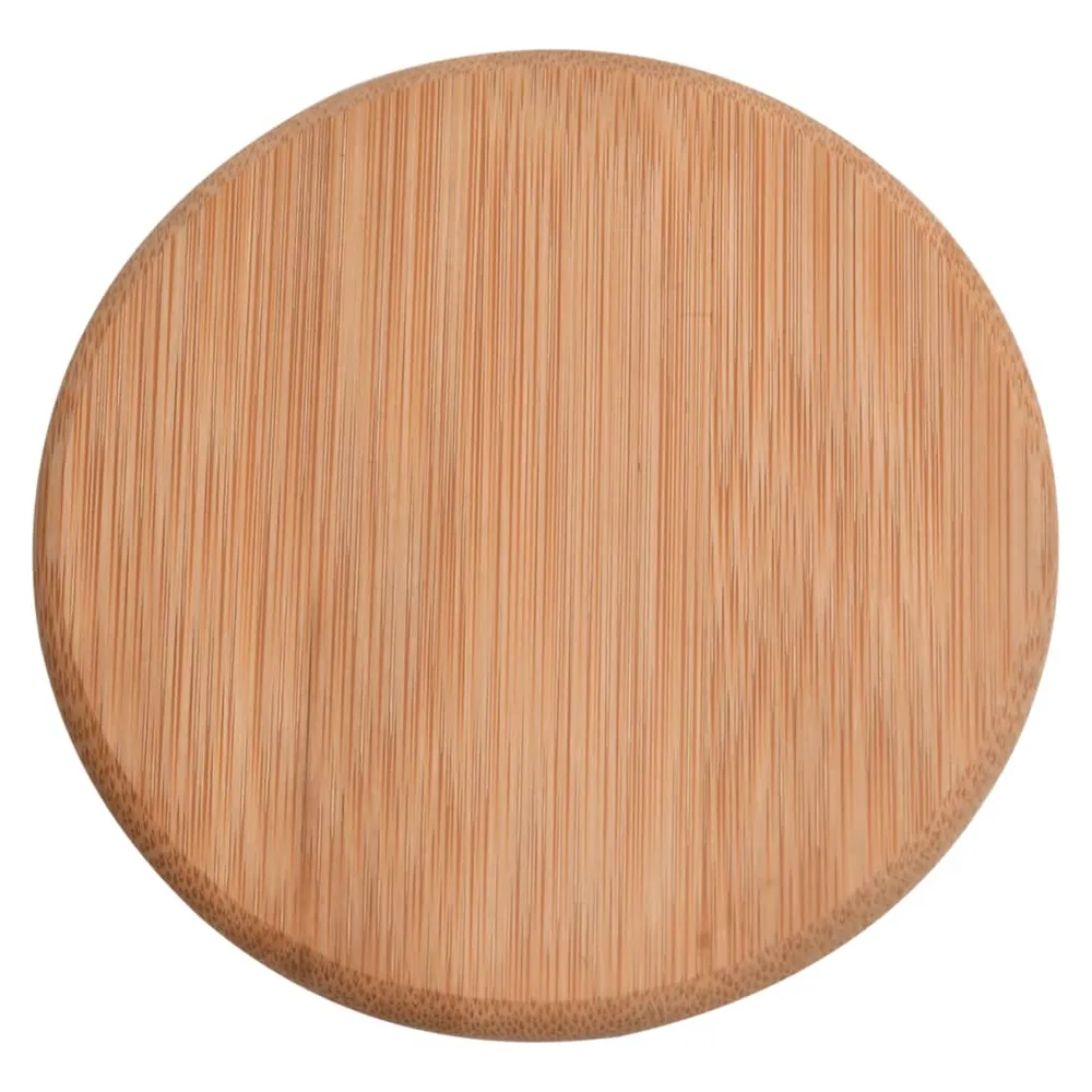 Airtight Glass Jars with Bamboo Lid - 10 pcs