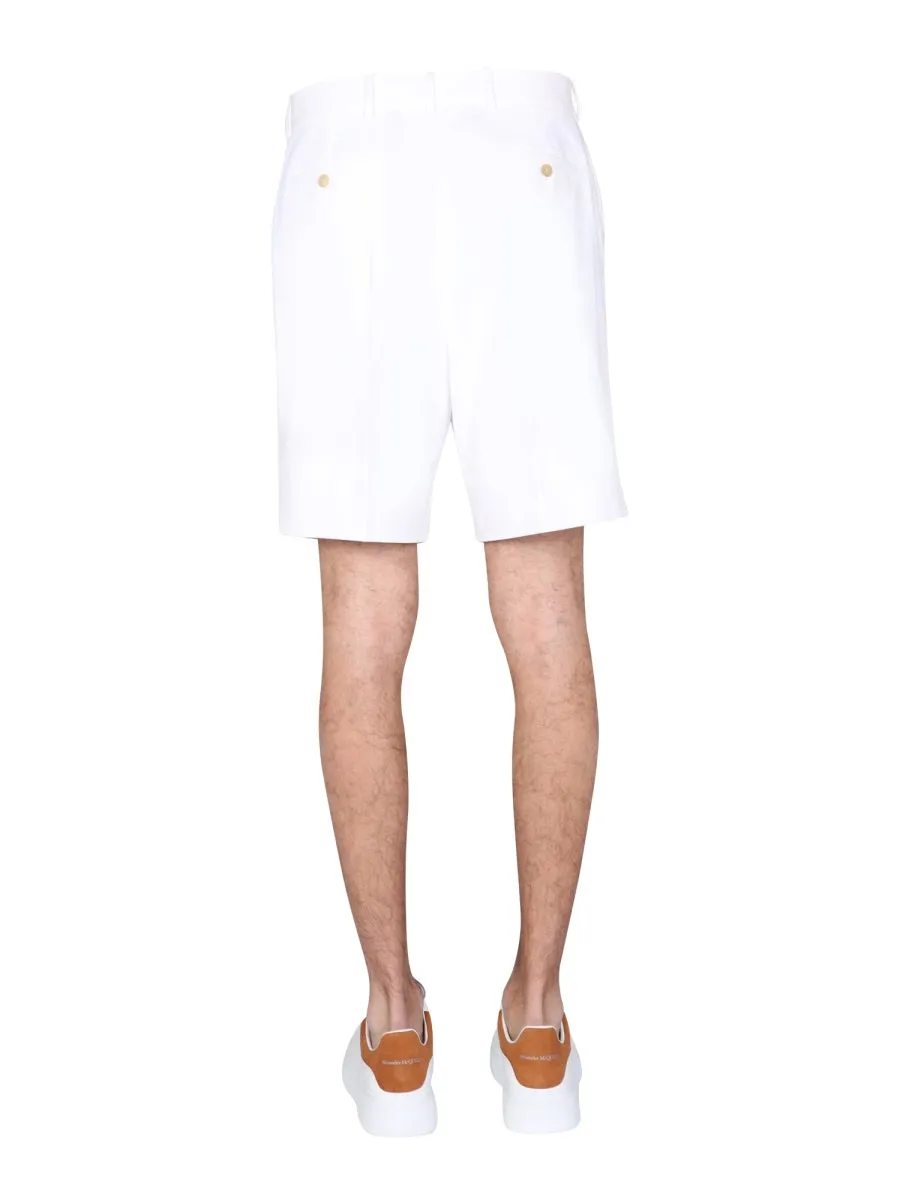 Alexander McQueen High-Rise Relaxed Fit Shorts