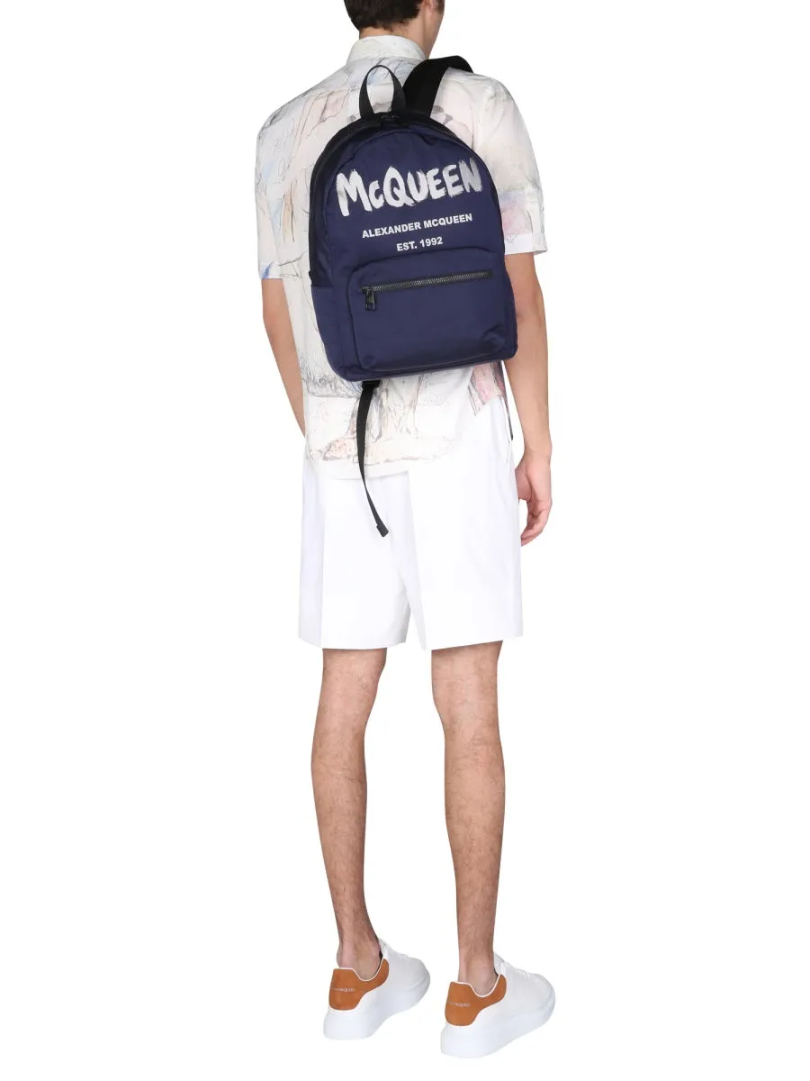Alexander McQueen High-Rise Relaxed Fit Shorts