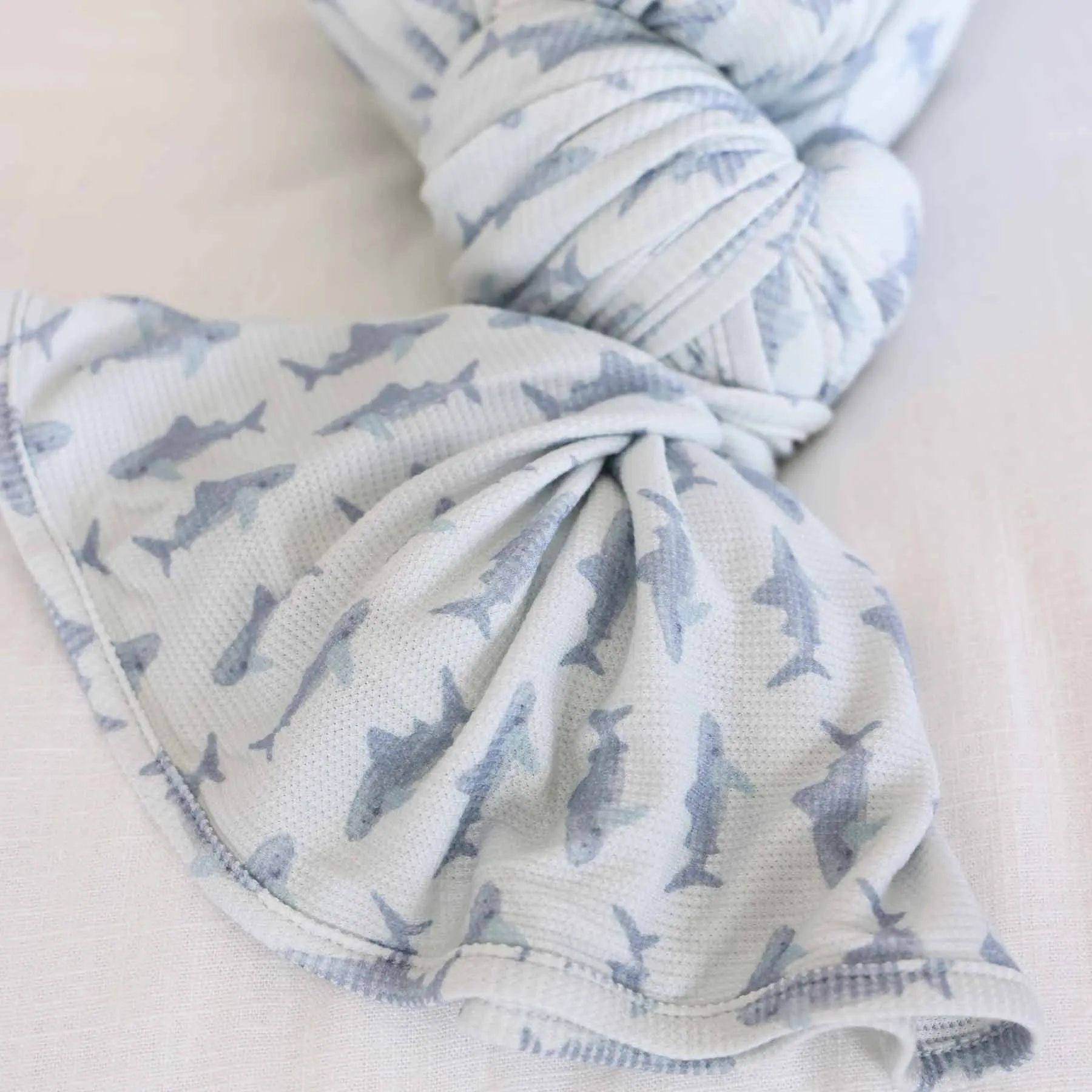 All Bamboo Waffle Swaddle Blankets