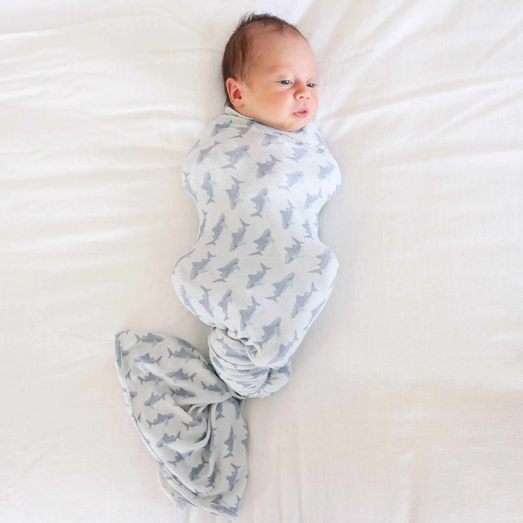 All Bamboo Waffle Swaddle Blankets
