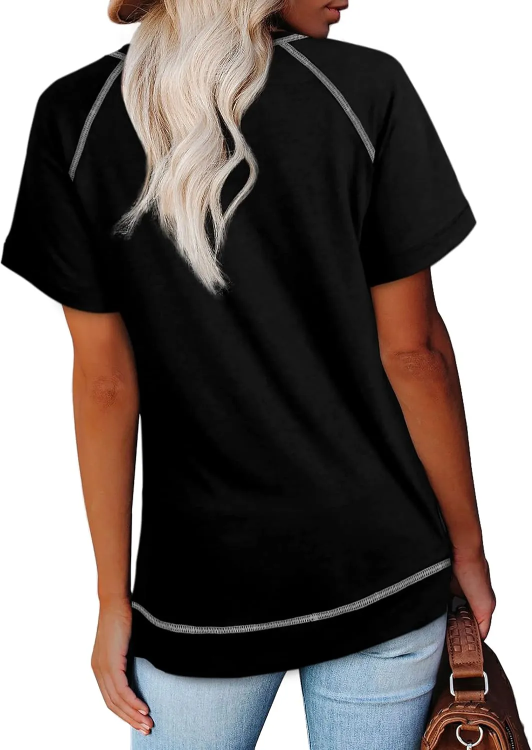 Aokosor Summer Tops for Women Casual 2025 Loose Fitting Outfits Workout