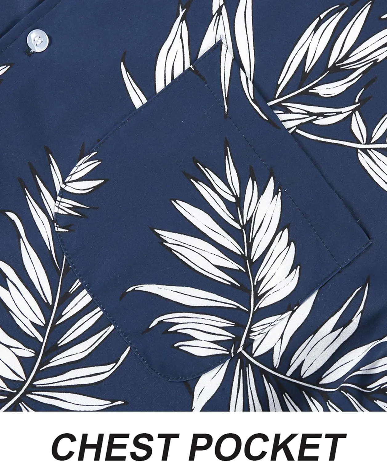 APTRO Men's Hawaiian Shirt Short Sleeve Tropical Vacation Button Down Beach Floral Palm Shirts