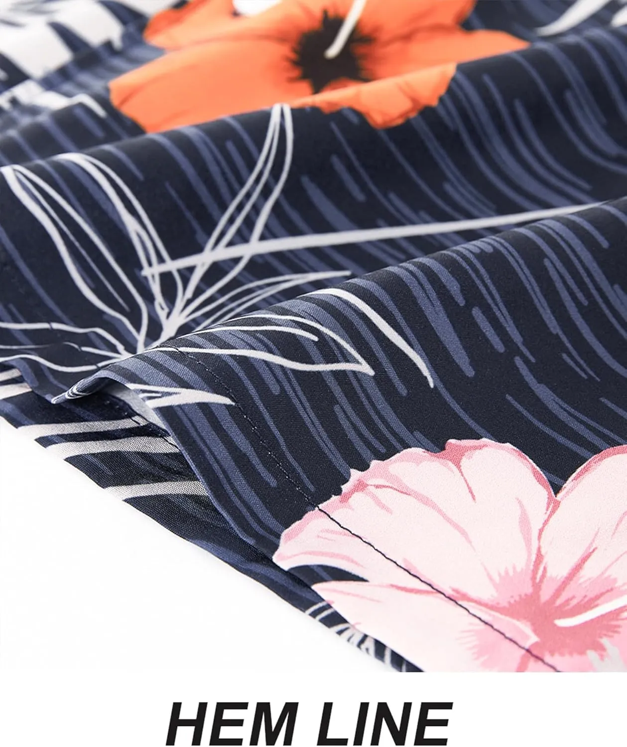 APTRO Men's Hawaiian Shirt Short Sleeve Tropical Vacation Button Down Beach Floral Palm Shirts