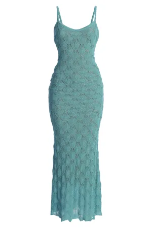 Aqua Gabriela Knit Maxi Dress