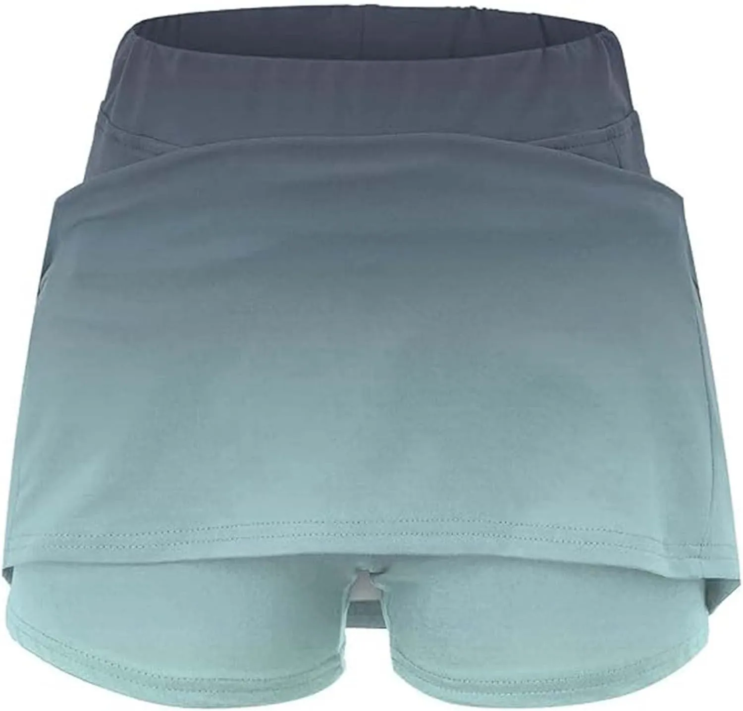 Athletic Skorts for Woman Elastic High Waisted Tennis Golf Skirts with Built-in Shorts Yoga Skirts with Pockets