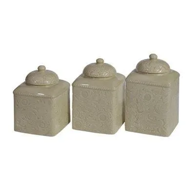 Augusta 3PC Canister Set