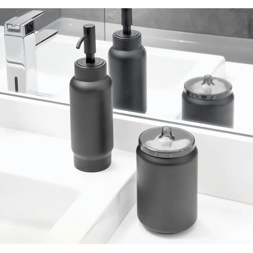 Austin Smoke & Matte Black Canister