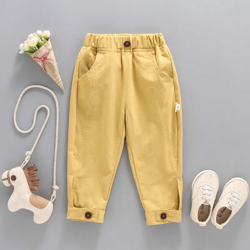 Autumn Style Baby Casual Sports Trousers
