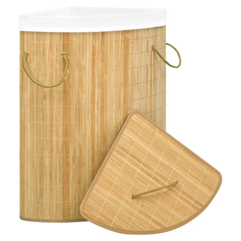 Bamboo Corner Laundry Basket 60 L