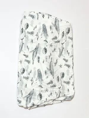 Bamboo fitted cot sheet