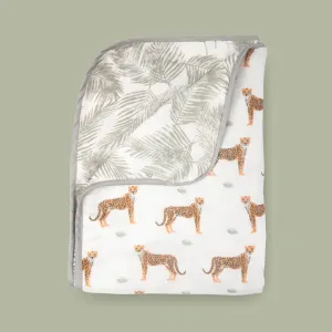 Bamboo Muslin Blanket - Safari